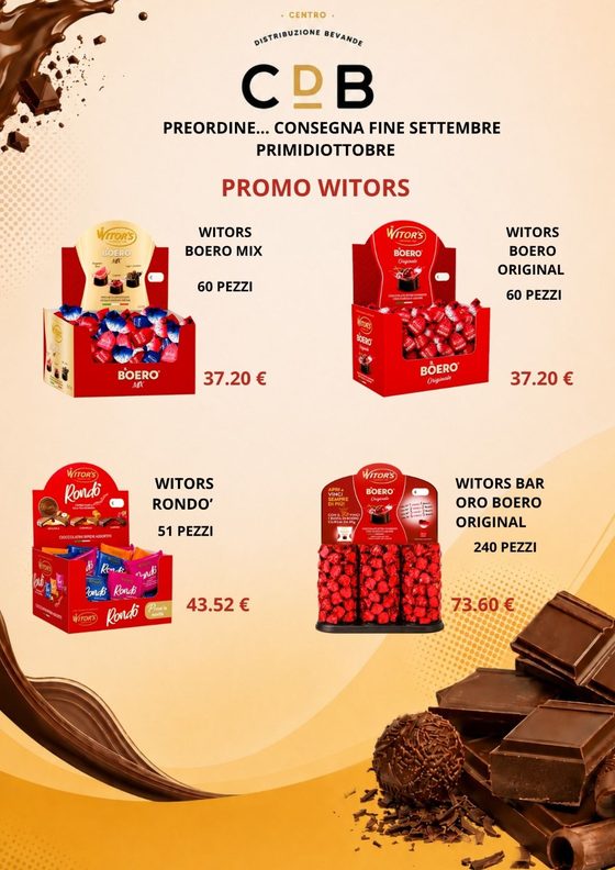 Offerte di ottobre, pagina 12: Preordine: Witor's